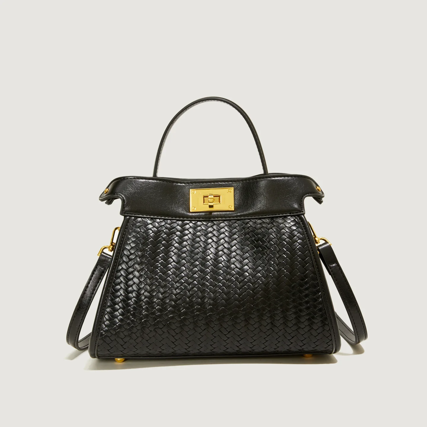 

New Woven Embossed Tote - Women's Designer Shoulder Bag, Large Capacity Commute Purse, Stylish & Durable, Trendy Boho Work Bag