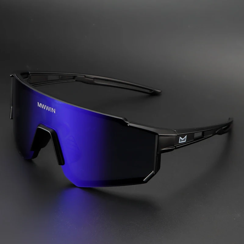 MWWIN Mode Radfahren Brille Sonnenbrille für Männer UV400 Frauen Fahrrad Brillen Straße Fahrrad Fahren Outdoor Sport Marathon Triathlon