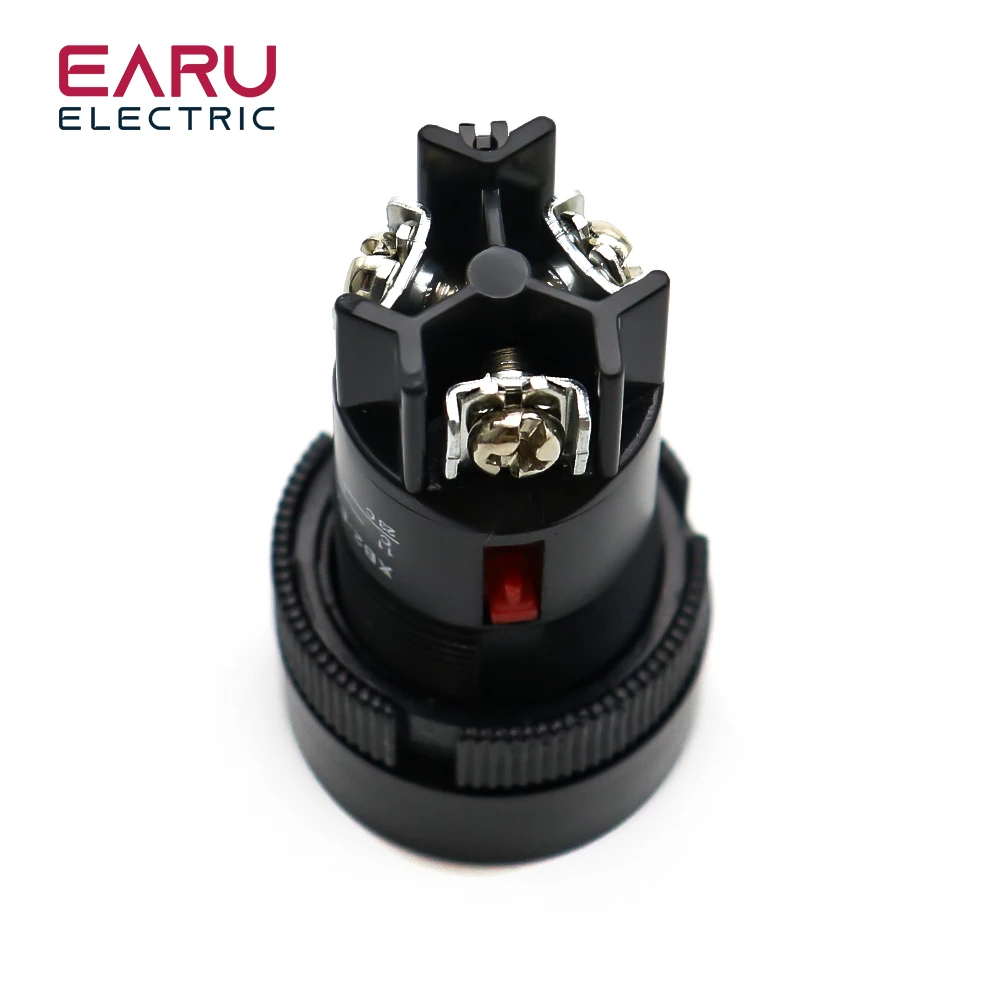 22mm Momentary Self-rest Slef-return Push Button Switch Red Green Blue Yellow Black White NO + NC XB2-EA142 XB2-EA145 XB2-EA155