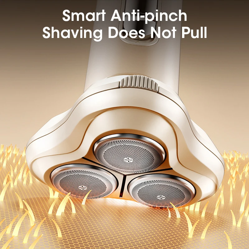 ماكينة حلاقة كهربائية للرجال ، ماكينة حلاقة ، ماكينة تشذيب اللحية ، شفرة عائمة ثلاثية الأبعاد ، قابلة للغسل ، إعادة شحن USB ، ماكينة قص الشعر