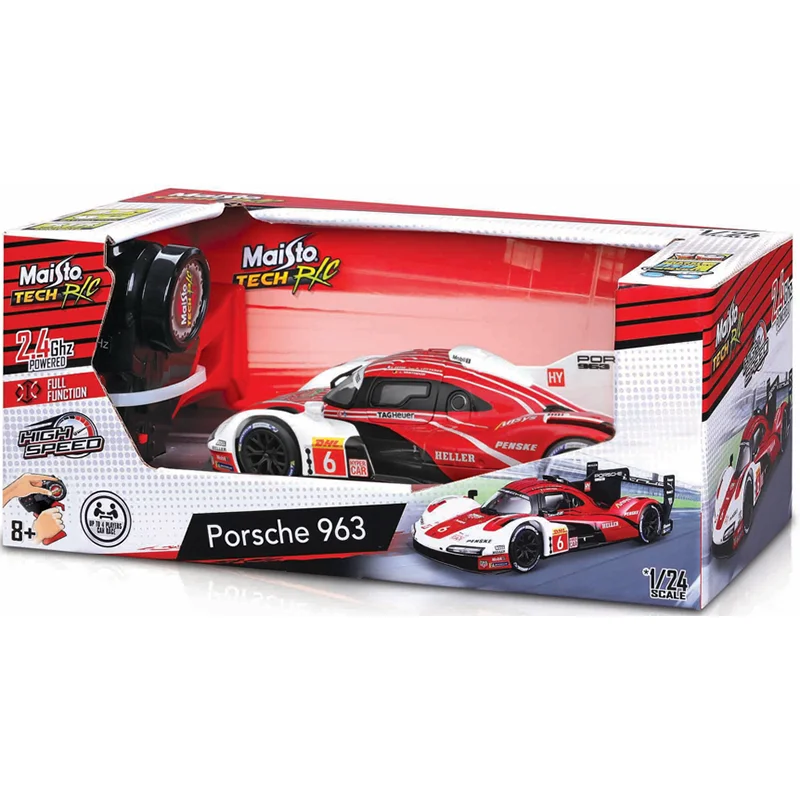 Nuovo disponibile Maisto Rc Model Endurance Racers Porsche 963 # 6 # 12 24 ore Le Mans Sf-90 Bugatti 2.4ghz Rohs Simulazione Giocattoli in miniatura