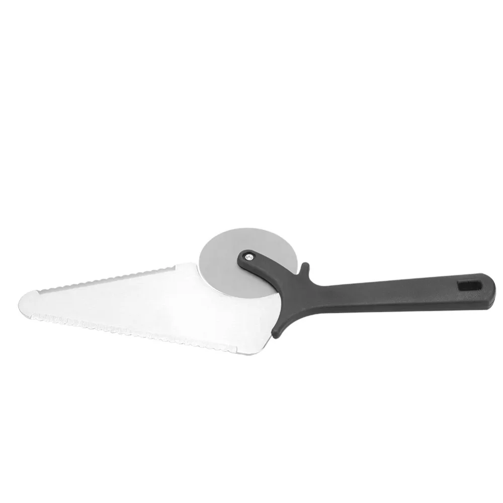 Kitchen Tool Stainless Steel Pizza Cutter Professional Sharp Pizza Peel Durable Heavy Duty Pastry Server Home Kitchen/Restaurant