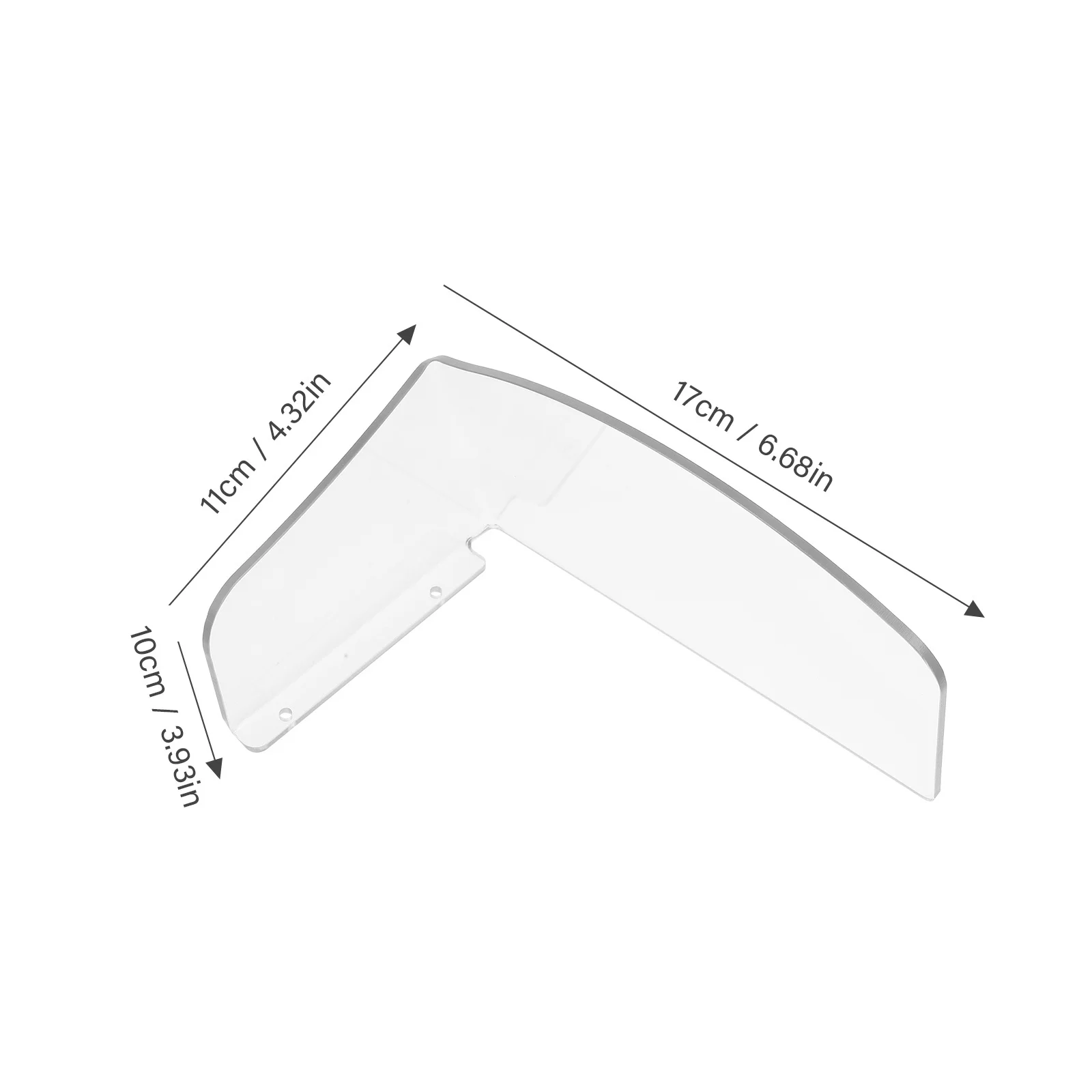 Regenschutz für elektronisches Schloss, schützende Acrylschale, Türschlossabdeckung für den Außenbereich, wetterfest, für Zugangskontrolltafel