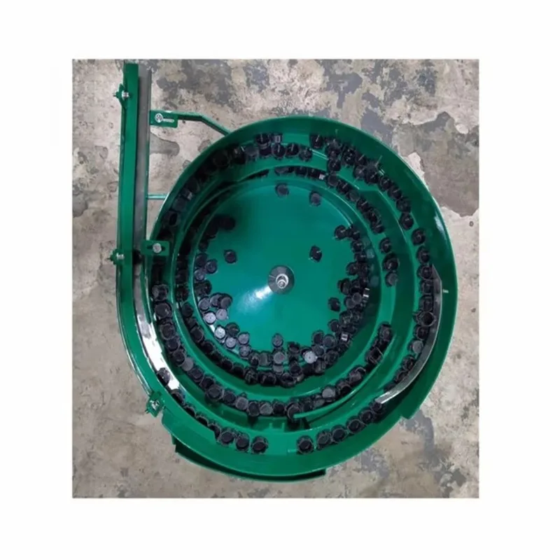 Large Vibratory Bowl Linear Vibrating Feeder Industrial Auto Sorting Machine For Hardware Electronic Components