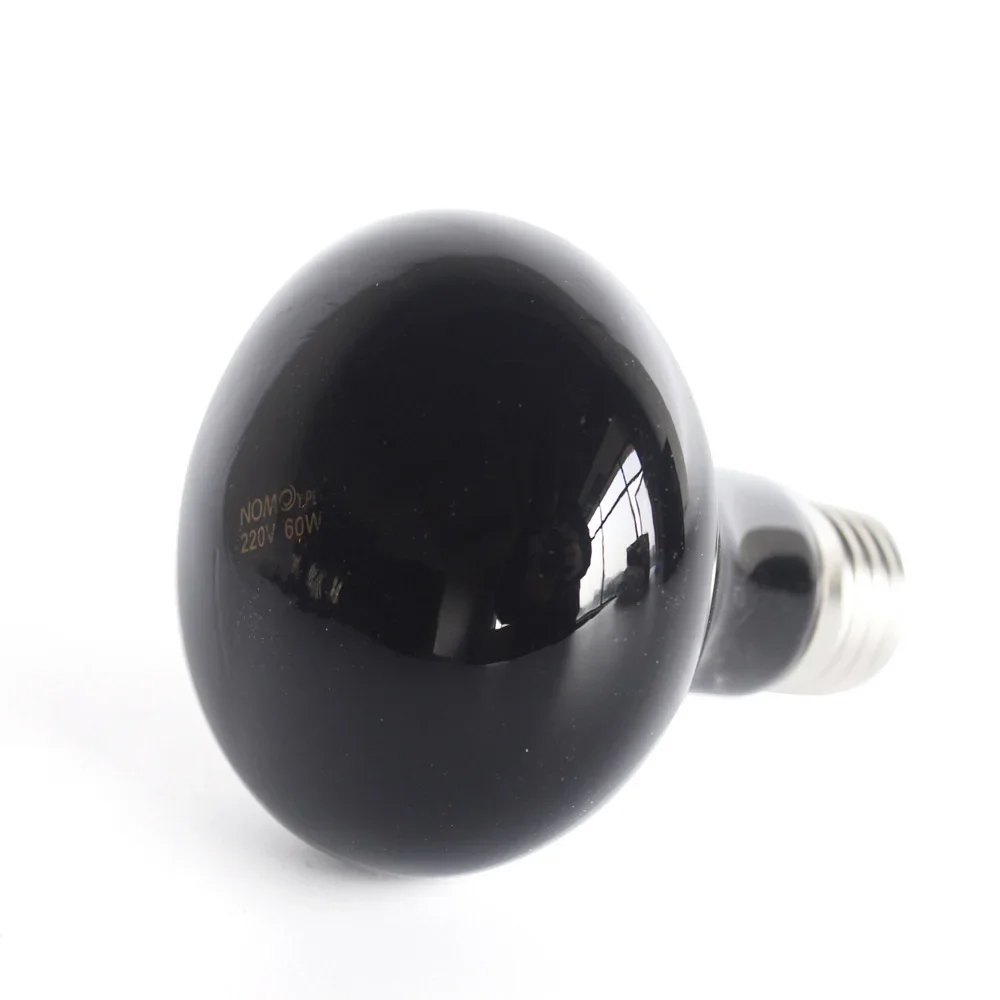 Reptile UVA Infrared Moonlight Heat Lamp Terrarium Heat Bulb Basking Bulb Spot 25W-100W Chameleon Turtle Lizard Snake Light view 5