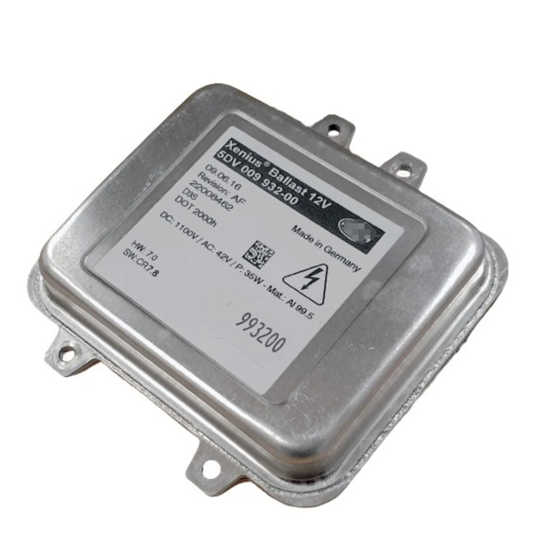 2015-2018 for for Cayenne 958.2 New Xenon Headlights Control Unit Aluminum Alloy Ballast 5DV00993200 21005142
