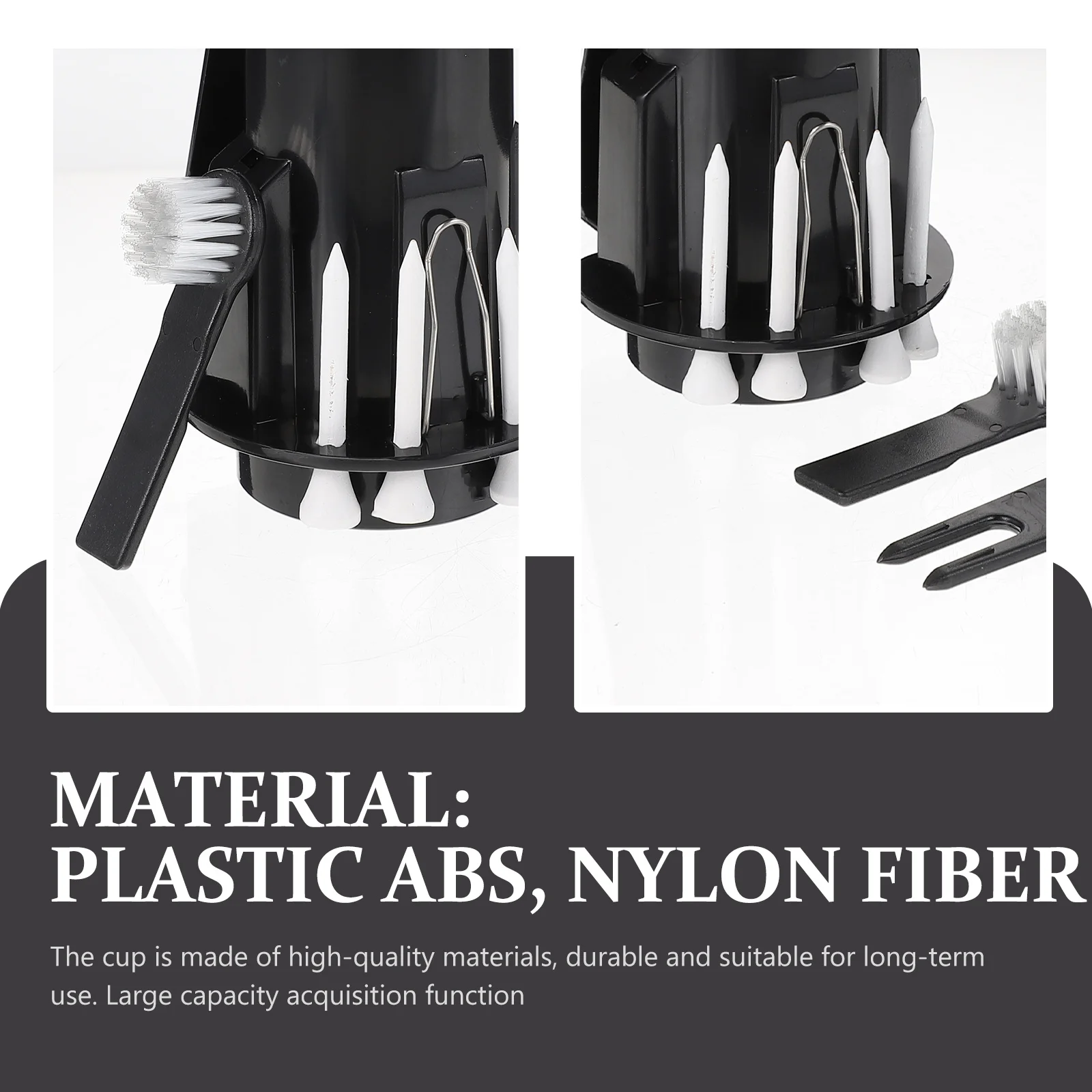 

1Set Golfs Balls Cylinder Cup Large Capacity Durable Storage Container Outdoor Practical Balls Collector Golfs Tool