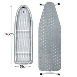 148x55cm Ironing Board Cover Large  Ironing Cover Ironing Board Protective  Non-slip Thick Colorful for Home Cleaner