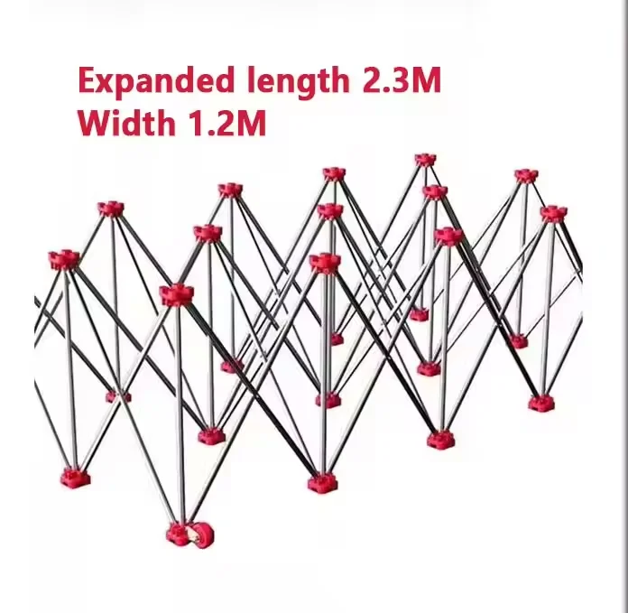 P706 Spider Leg Large Slab Placement Platform, Aluminum Alloy Folding Telescopic Workbench