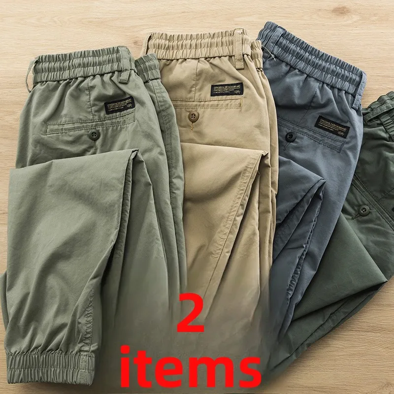 

Men's Work Trousers Spring Summer Large Size Outdoor Dirt Resistant Windproof Pants Wear Resistant Casual Loose Workwear