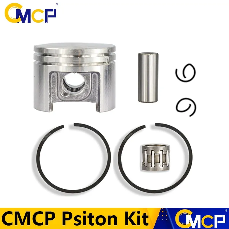 CMCP Psiton Kit For Stihl MS170 MS180 018 MS 180 Chainsaw Parts Piston Pin Ring Circlip Needle Bearing Set Replace 1130 030 2004