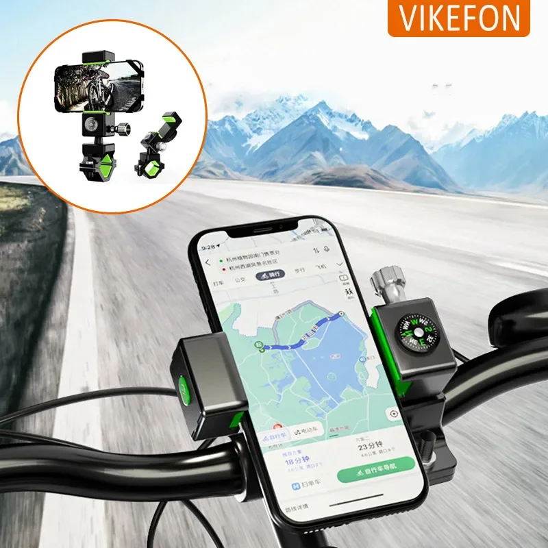 

360° Rotation Bicycle Mobile Phone Holder BIke Motorcycle Handlebar stand Universal for iPhone Samsung Xiaomi SmartPhone Bracket