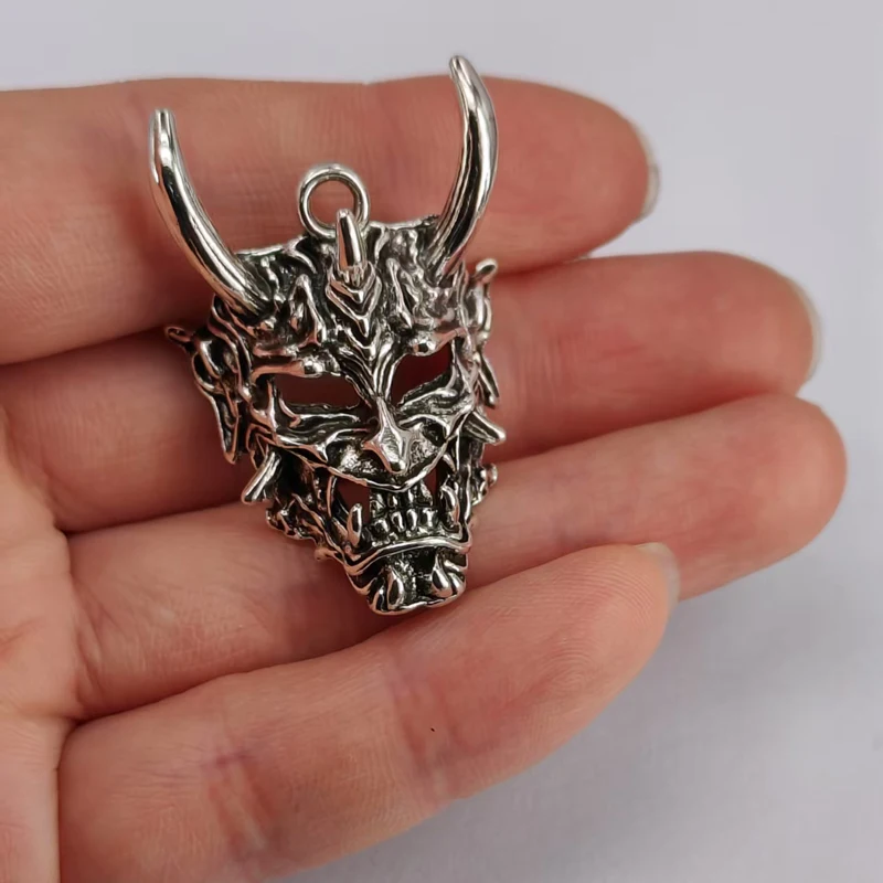 5pcs 3.8cmx2.6cm exquisite Gothi Ghost Mask charm DIY
