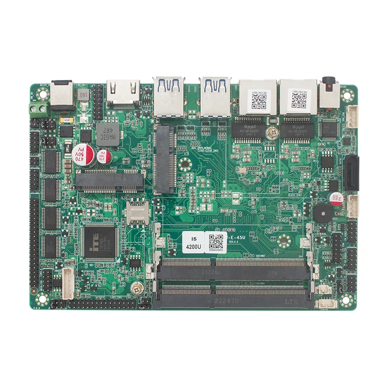 NUEVA generación Intel Core 4/5 Core Haswell-U/Broadwell-U i3/i5.i7 CPU compatible con 32 GB 2 * DDR4-2133, HDMI + VGA + LVDS (EDP), MSATA SATA