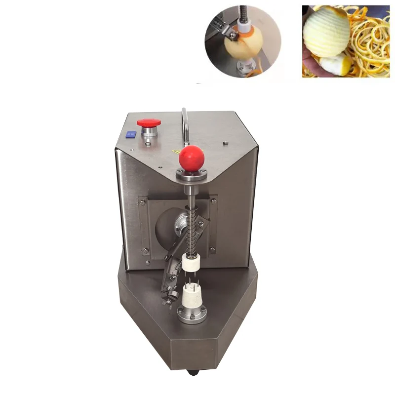 Electric Automatic Peeler Orange Persimmon Apple Mango Fruit Peeling machine