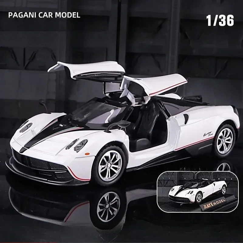 

1:36 Pagani Huayra Dinastia Metal Cars Toys Diecast Alloy Car Model for Kids Toy Gift Vehicles Sound and Light Model