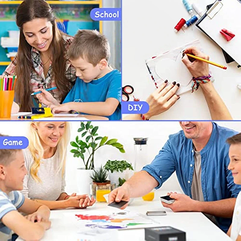 مجموعة 300 قطعة من ملصقات الخدش بالليزر المستديرة مقاس 2.5 سم، غطاء الرمز السري لبطاقات الأنشطة