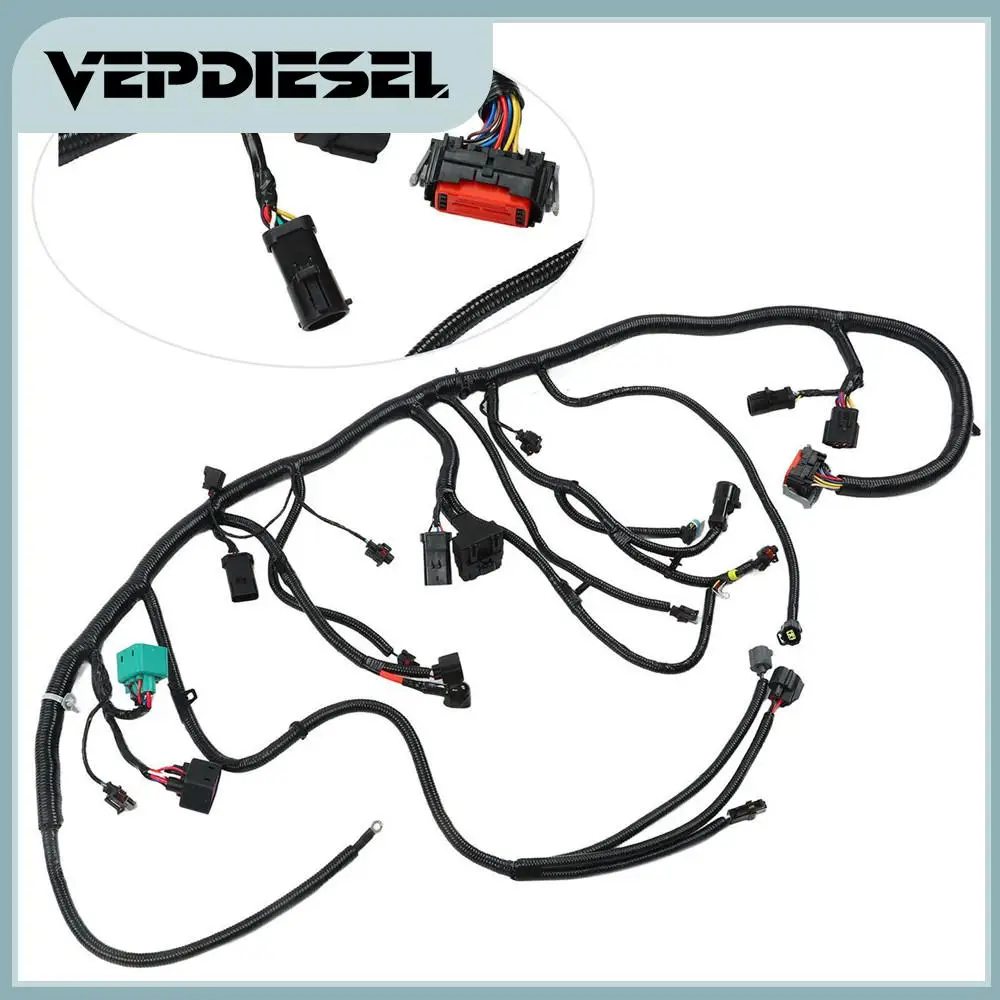 

1 комплект 3C3Z-12B637-BA комплект жгутов проводов двигателя для Ford Super Duty F250 F350 F450 F550 6.0L 2003-2004 годов, запасные части для автомобиля