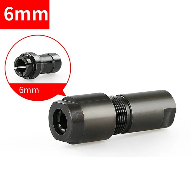 Modified Angle Grinder To Straight Grinder Adapter Metal Grinder Chuck 3/6Mm For 100 Angle Grinder Grinding Polishing