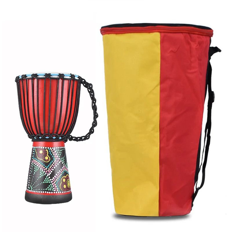 

8-12-дюймовая сумка для африканских барабанов, прочный водонепроницаемый рюкзак для барабанов, портативный ручной ударный инструмент, часть бубна, аксессуары