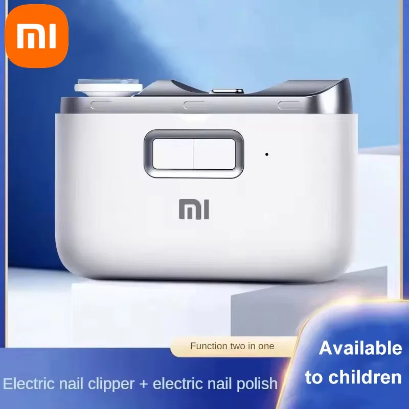 Xiaomi Electric Nail Clippers Fully Automatic Polished Armor Trim Nail Clipper Smart Home Suitable for Children Manicure