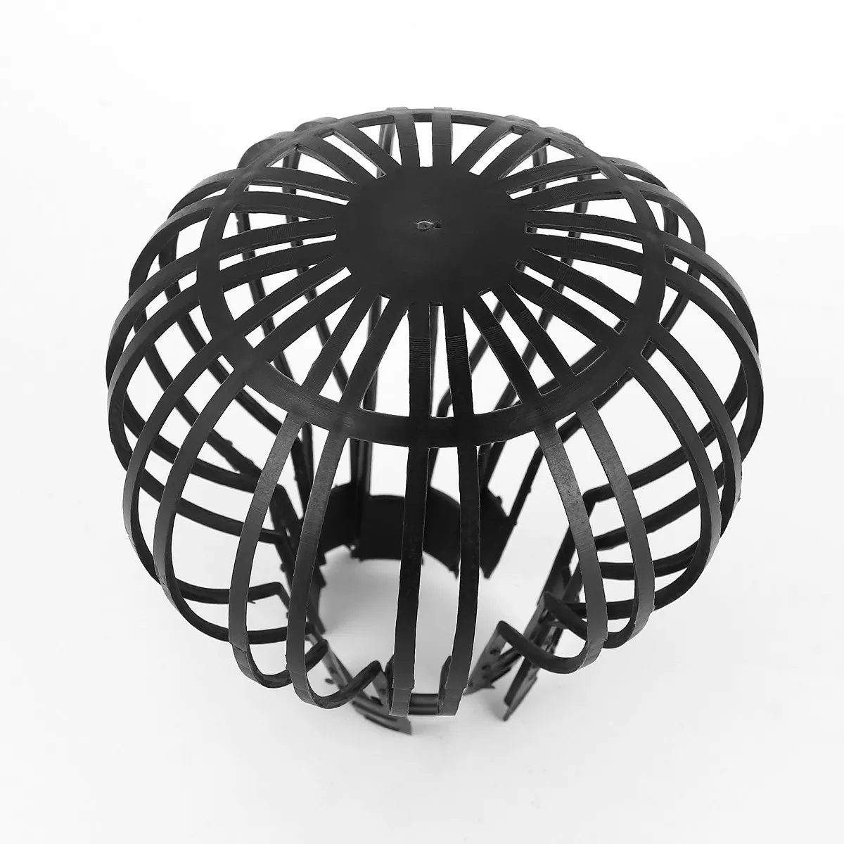 2Pcs Gutter Ball Downpipe Filter Plastic Roof Gutter Funnel Protective Guard Prevent Leaves Twigs Debris Possums Birds Overflow