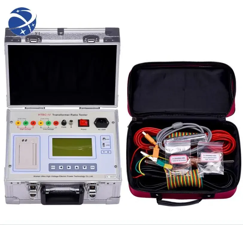 

YUNYI B UHV-331 Portable Power Transformer transformation Turn Ratio Tester / ttr meter automatic transformer Ratio Tester