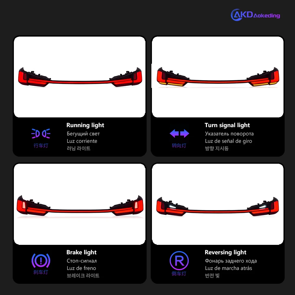 

Автомобильные фары для Lexus RX, светодиодный задний фонарь 2015-2021 RX300 RX350, задний стоп-сигнал, стоп-сигнал, DRL, обратный ход, автомобильные аксессуары