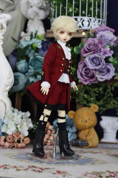 

Customized doll clothes 1/4 BJD doll outerwear, pants, hats, pocket watches pendants, free shipping