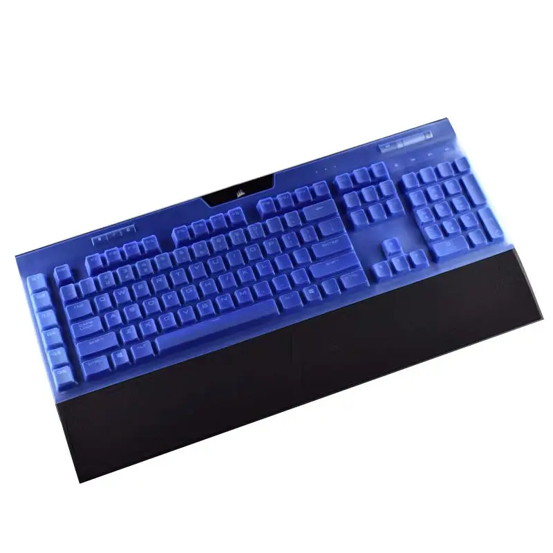 protector film office desktop keyboard anti dust cover For  CORSAIR  K95 RGB PLATINUM Mechanical  Silicone Keyboard skin