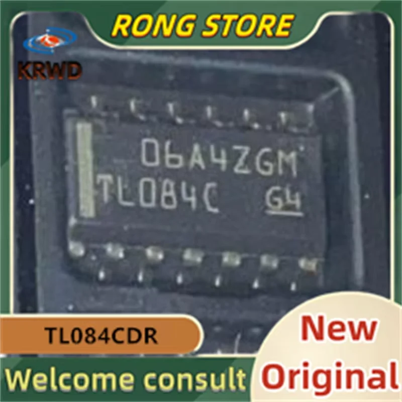 

(25PCS) TL084C New and Original Chip IC TL084CDR TL084 SMD SOP-14