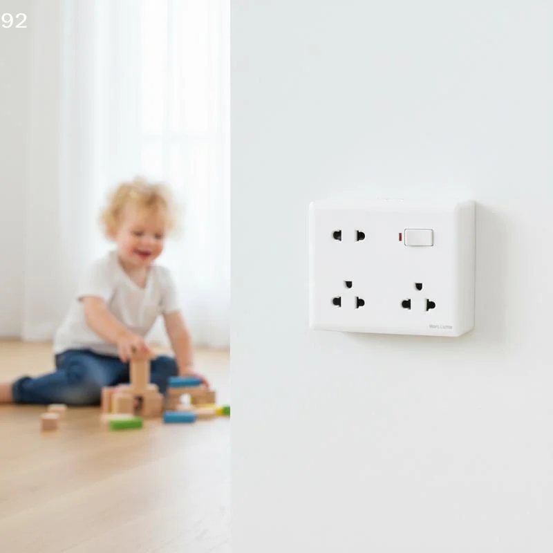 

Многофункциональная восьмипортовая 5-контактная универсальная розетка для Таиланда, тип 86, на два или три гнезда