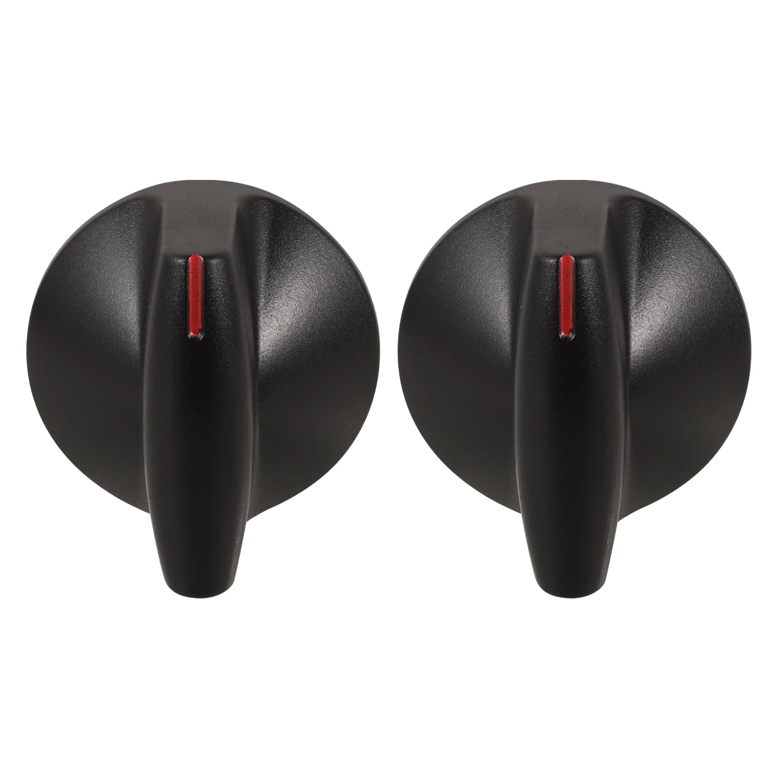 

2pcs Gas Stove Switch Knob Replacement Universal Cooker Knobs Durable Construction Easy Install Round Edges Smooth Surface