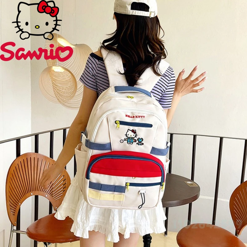  New Student Backpack Cartoon Versatile Large Capacity Women's Backpack Fashion High Quality Travel Backpack for Women