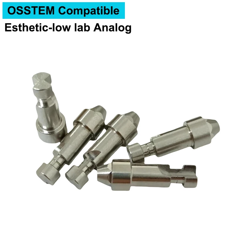 Compatible with Osstem Multi Unit Analog 10PCS Dental Esthetic-low lab Analog Model Implant Replica Laboratory Accessories