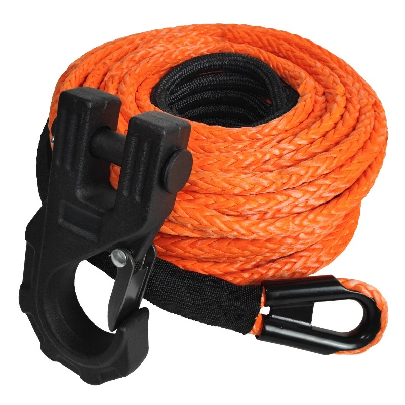 

Car rescue and off-road winch rope, multi specification winch rope, ultra-high molecular weight polyethylene traction rope