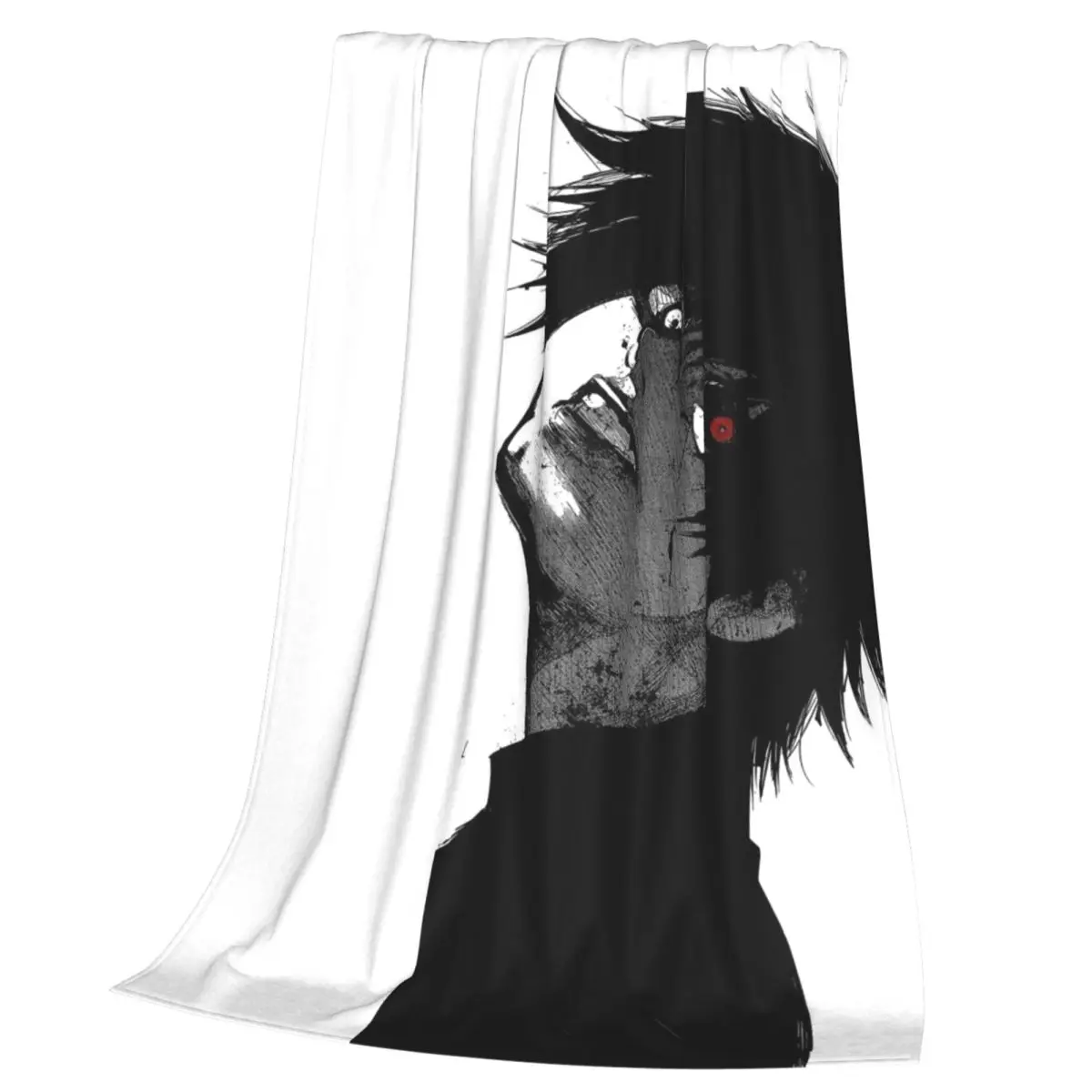 Tokyo Ghoul Anime Blanket Soft Warm Flannel Throw Blanket Bedding for Bed Living room Picnic Travel Home Sofa