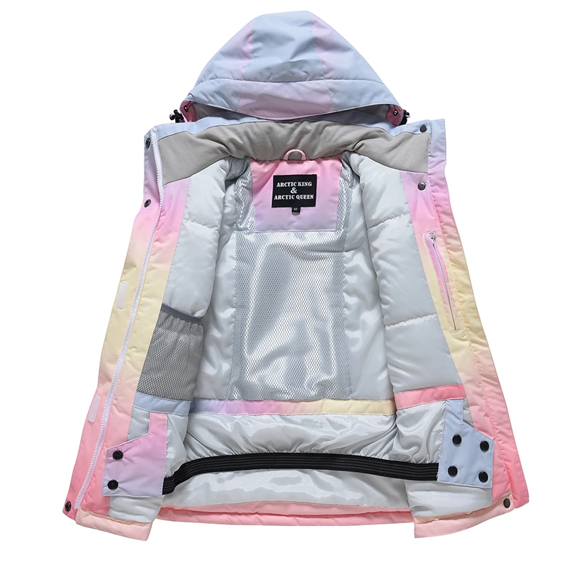 -30، أطقم بدلات الثلج للأطفال، ملابس التزلج على الجليد، أزياء رياضية خارجية، سترات وسراويل التزلج، صبي أو بناتي، شتاء