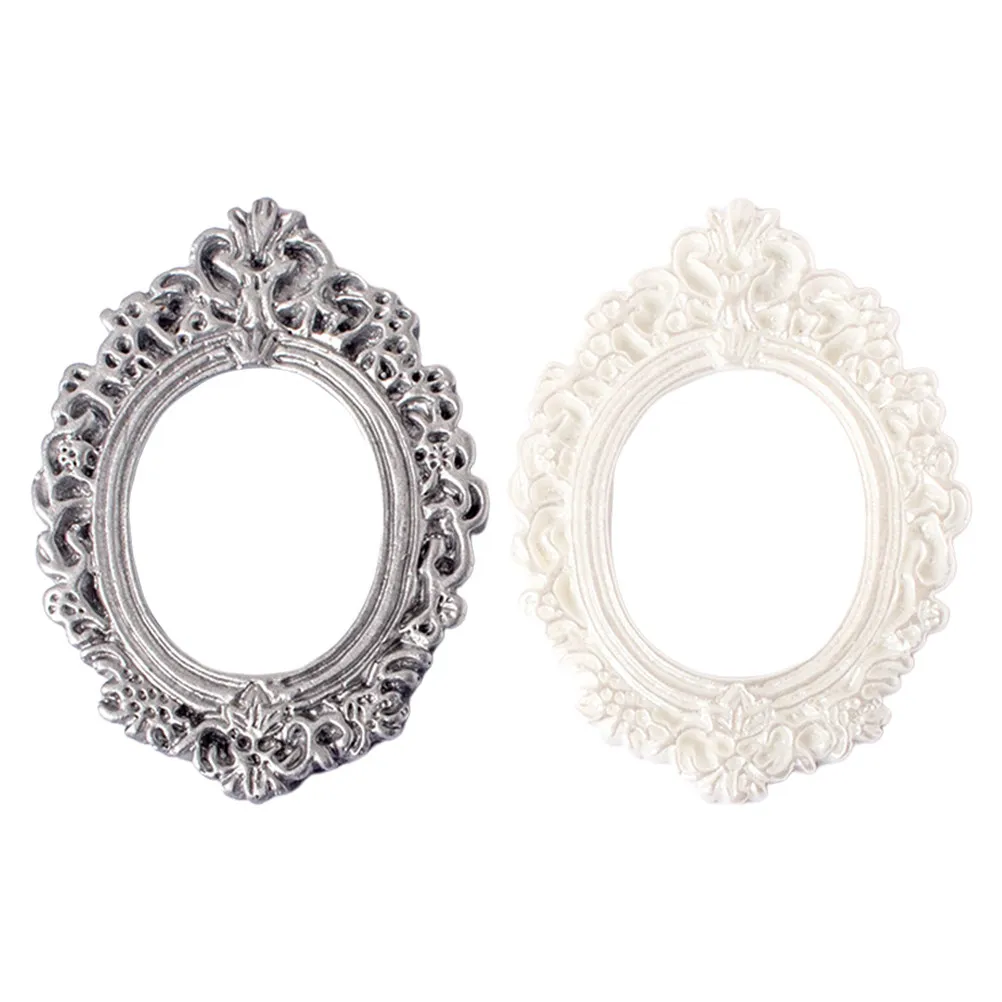 

12Pcs Resin Charm Set Premium Simulation Frame DIY Accessories for Phone Case Decor Picture Frame Scrapbook Hairpin Stationery