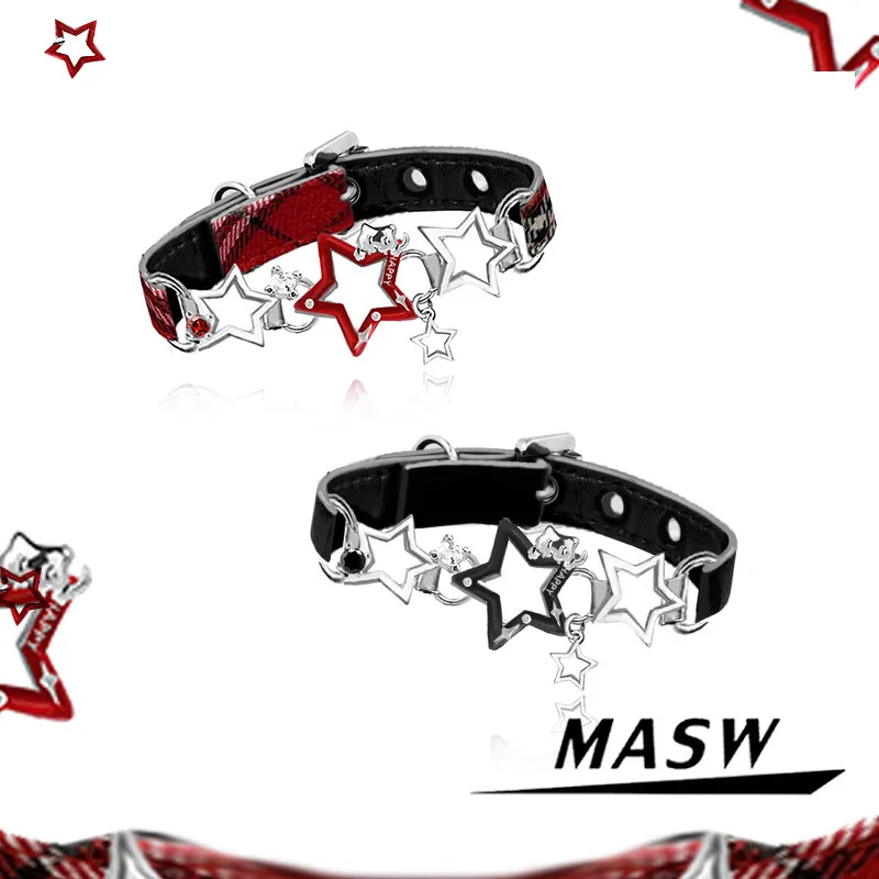MASW Original Design High Quality Cool Trend Style Star Bracelet  For Women Girl Fashion Jewelry Popular Accessories Hot Selling