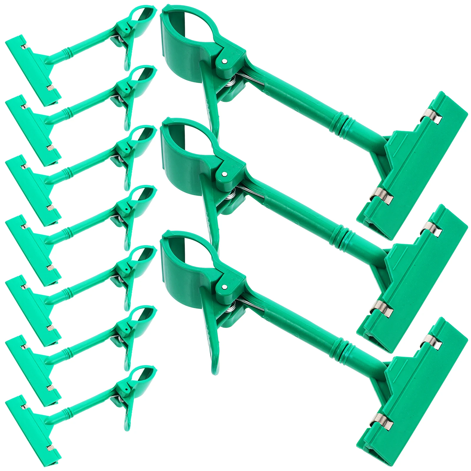 

10 Advertising Clips for Supermarket Labels Sign Display Mini Clip Double Sided Product Food Retail Tag Clips Storage