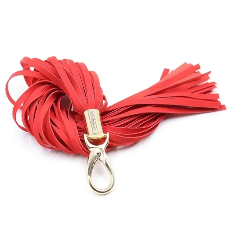 29cm couro pu chicote de cavalo borla fivela de aço inoxidável treinamento chicote equipamento equestre