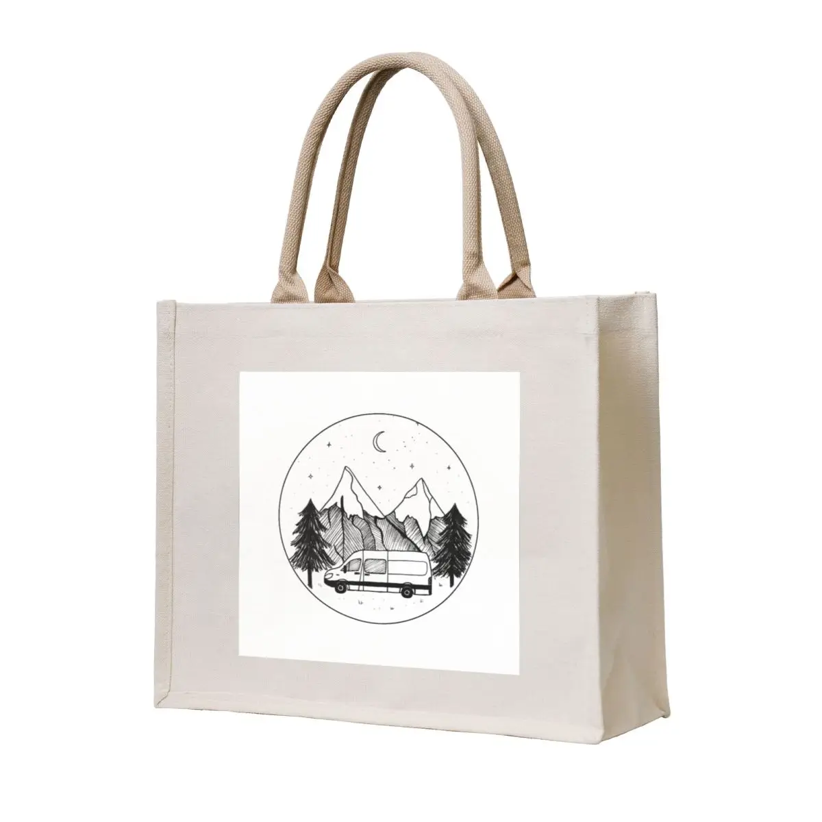 

Camper Van RV Life Tote Bag cloth bag woman shopper bag women canvas custom canvas