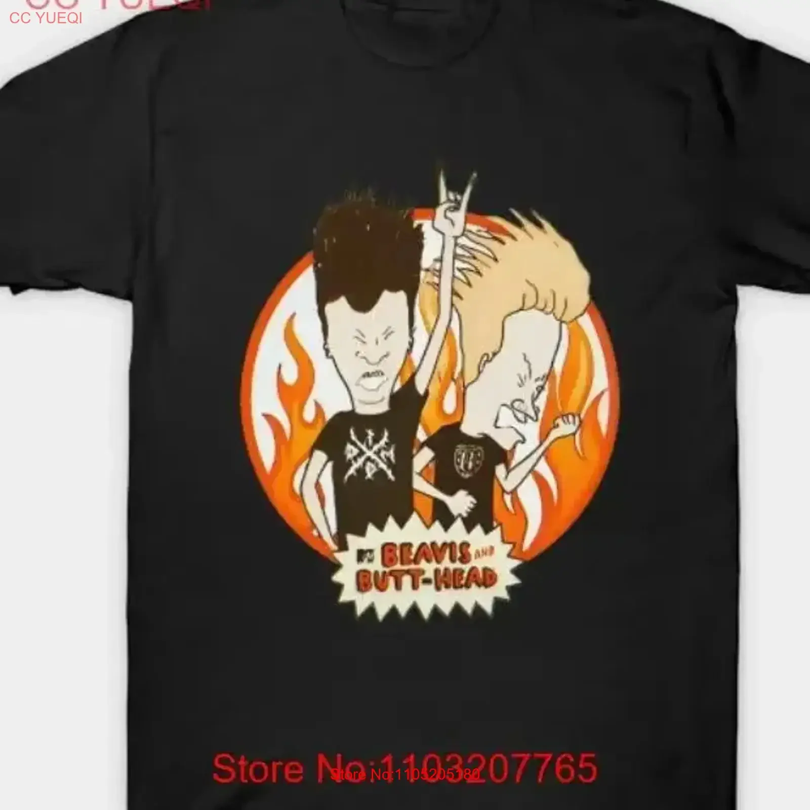 Beavis And Butthead T Shirt cotton mother day best vintage Washed Soft Casual graphic Stretched Stylish homme Slightly vintage