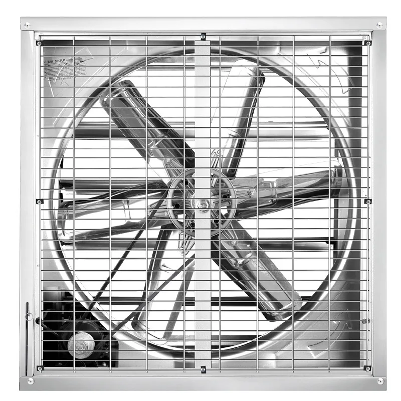 Cooling Poultry Farm Wall Warehouse High Air Flow Exhaust Fan  Greenhouse Ventilation Fan Heavy Duty Wall Mounted Fan