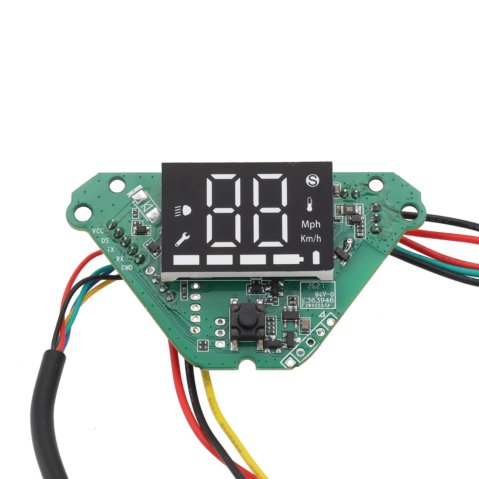 

High Quality Scooter Instrument Scooter Display Board Long-lasting Use PC And Metal Construction Accurate Display Compact Design