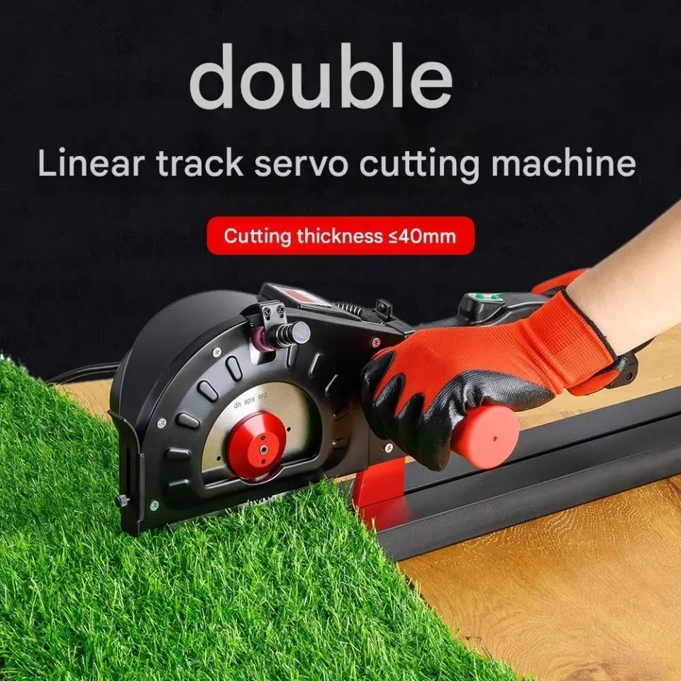 168mm Linear Track Cutting Machine, Special Cutting Equipment for Leather, Foam Mattresses, and PVC Fabric Cutting Machine