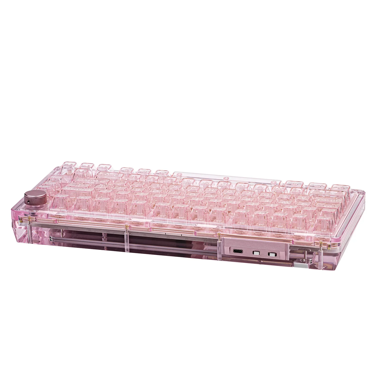 Wholesale KiiBOOM Phantom 81 V2 75% Hot-swappable Acrylic Gasket Mechanical Keyboard wireless mechanical keyboard aluminum