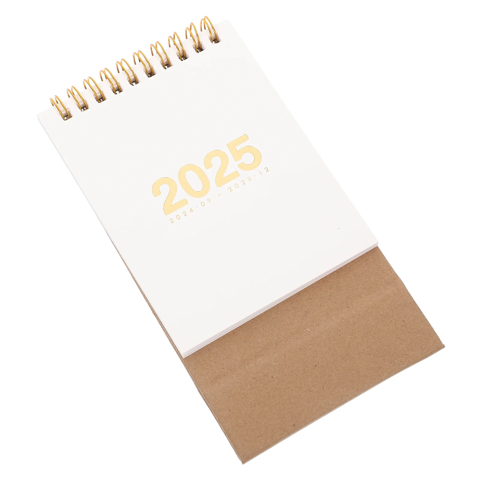

2025 Style Desk Calendar Compact Office Planner Detailed Scheduling Sturdy Paper Easy Flipping Spiral Bound Mini Schedule
