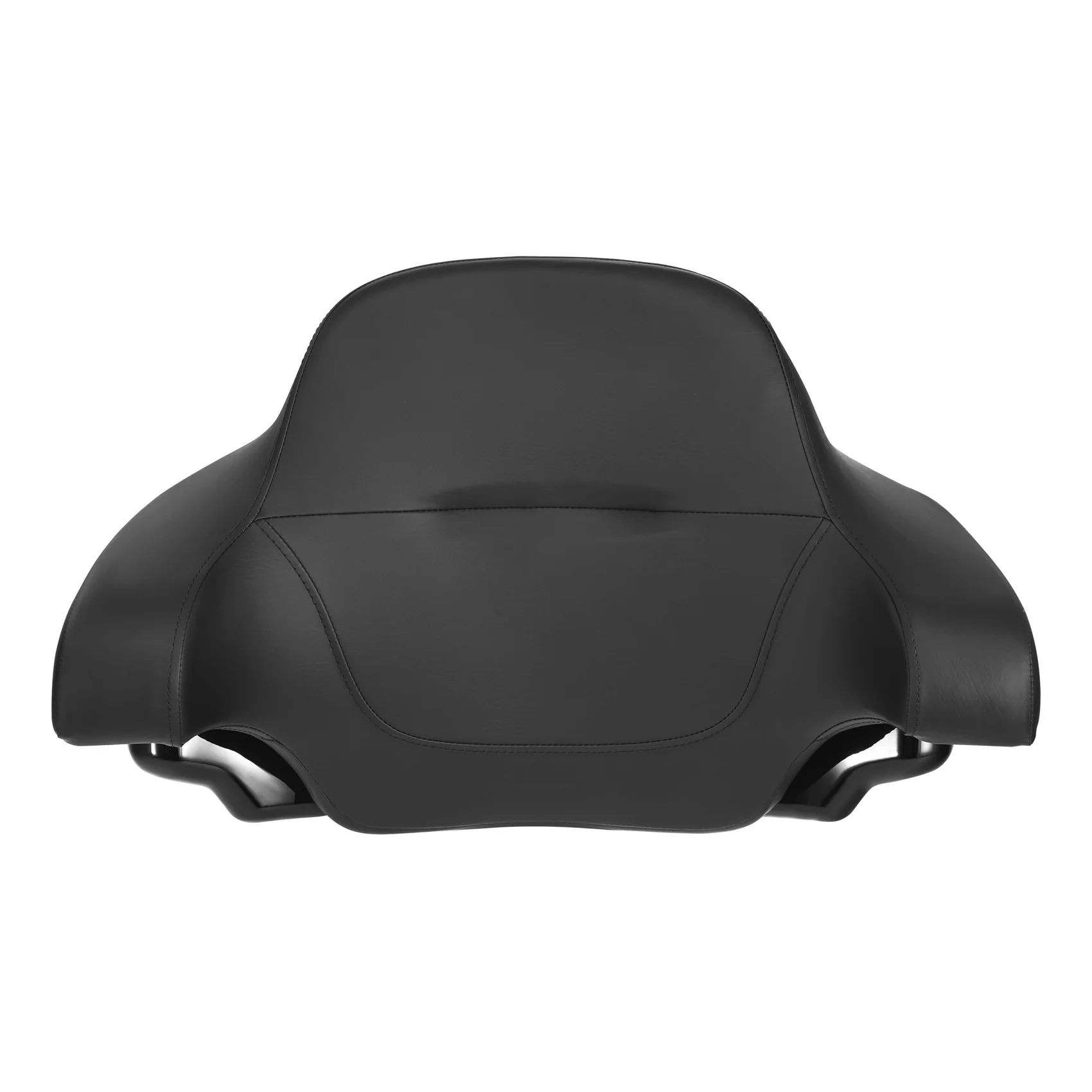 Motorcycle Chopped Trunk W/ Black Latch Backrest For Harley  Touring Road King Street Glide Road Glide 2014-2025